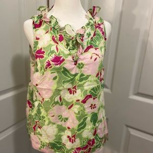 🔴 $5. Talbots 6p cute floral print top